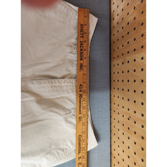 Gap Khakis by Gap Tan Color Shorts RN#54023 Button Loop Close 2002 Size 14 women - Picture 11 of 11